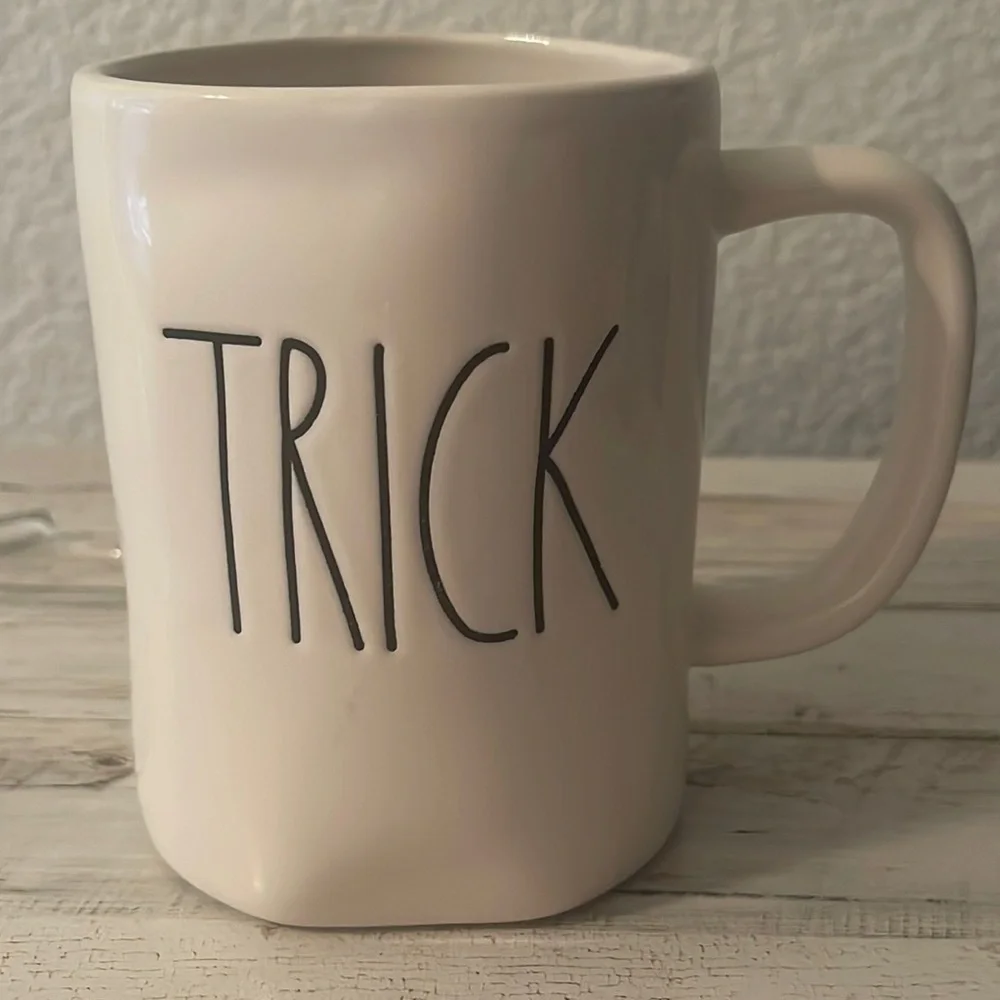Rae Dunn Trick and Treat Mugs.